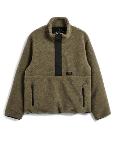 【TAION/タイオン】ノンダウン マウンテン ハイネック ボアプルオーバー