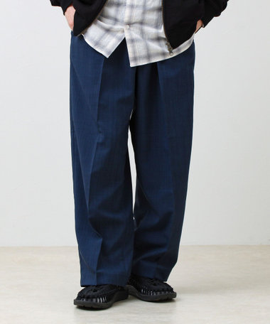 【セットアップ着用可能】ドライポリワイドパンツ