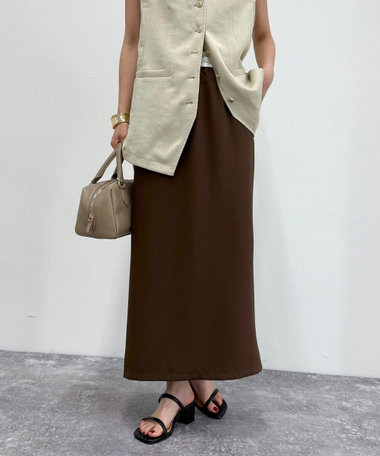 【体型カバー◎】ミニマルリラックスイージースカート