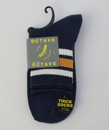 【OCTAVE OCTAVE】リッチェル無地ソックス