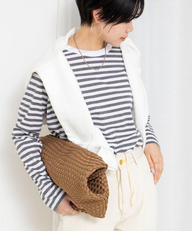 ウォッシャブルロングスリーブTシャツGIZA COTTON