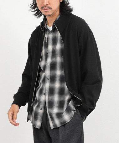 ハイゲージウォッシャブルニットスタンドジップ 26AW