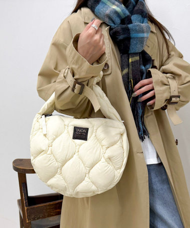 【TAION/タイオン】MILITARYバナナショルダーバッグ M