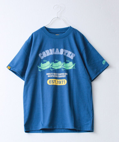 【COBMASTER/コブマスター】T/C度詰め天竺ハンモックベアーTEE
