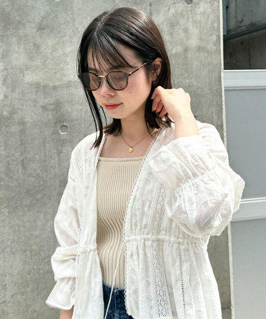 メタルセル軽量ボストンサングラス