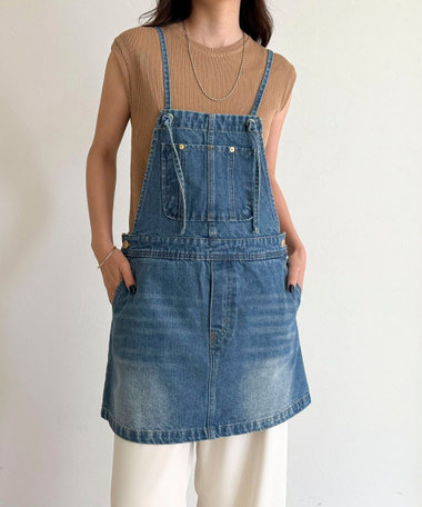 ノーリーズのデニムサロペット サロペット｜オールインワン｜NEW ARRIVAL｜【SUMMER SALE開催中