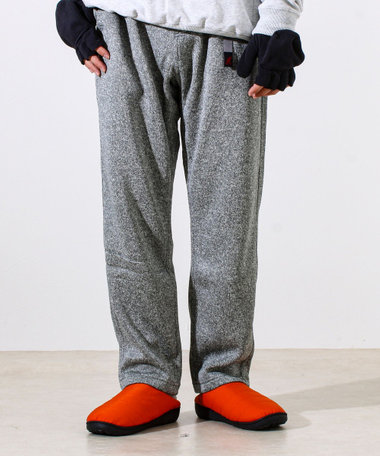 【GRAMICCI】BONDING KNIT FLEECE EAZY TAPERED PANT