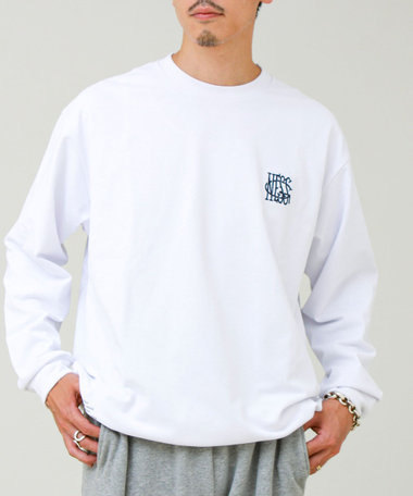 AirDry クイックドライ 裾ドローコード ロングスリーブTシャツ ロンT