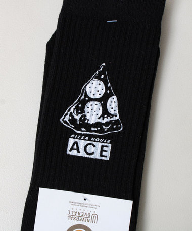 【UNIVERSAL OVERALL】PIZZA CUBE SOCKS ソックス