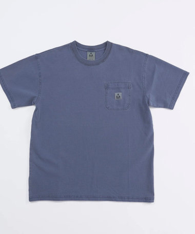 Pigment Dyed 7.5oz Heavy Cotton Jersey S/S Pocket Tee