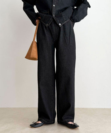 【GEVACO/ゲバコ】デニムイージーパンツ