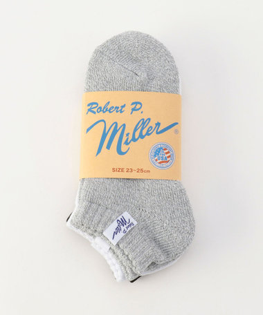 【Robert P. Miller】3P Socks sneaker　スニーカーアンクル丈ソックス