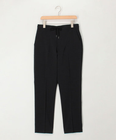 《ビジカジ/セットアップ対応》リネンライク ストレッチ イージーパンツ