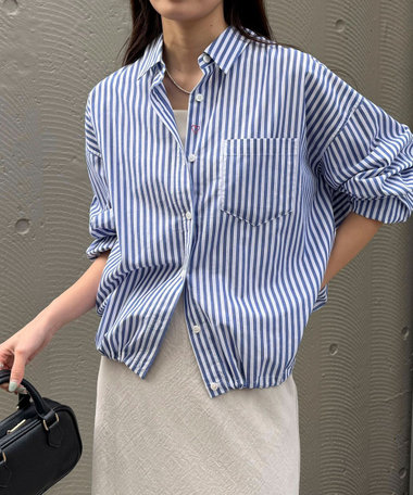 汗染み軽減加工シャツブルゾン