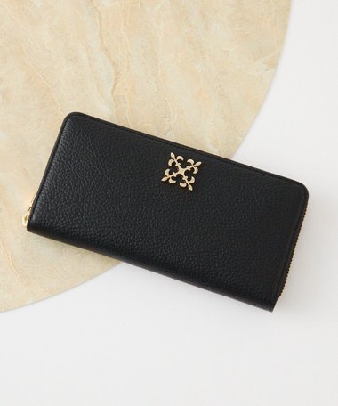 モノグラムプレートラウンドジップウォレット(SO-372)