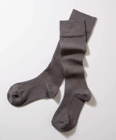 【ATELIER BRUGGE】MAEE コンプレッションソックス／コットンリブソックス