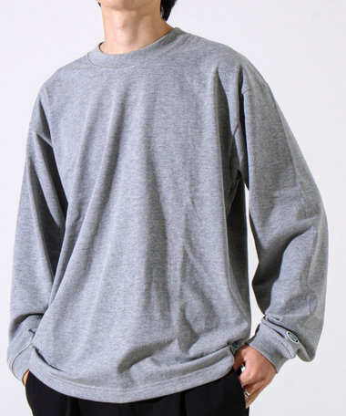 【6色展開/UNISEX/ベーシック】【DISCUS】USA綿ブレンド ヘビーウエイトロンT