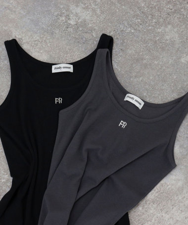 FR刺繍タンクトップ