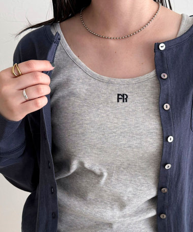 FR刺繍タンクトップ