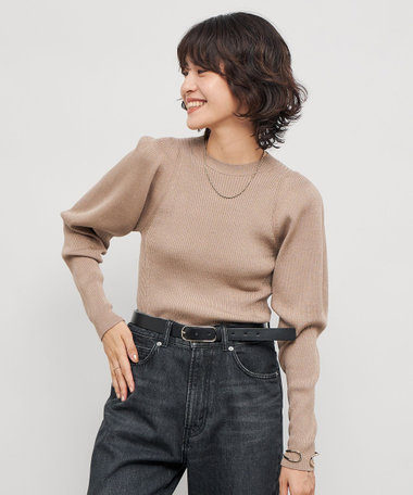 NOLLEY&#39;S - 【 新品 】　タグ付 ノーリーズ シフォンフリル　ニット　シフォンプリーツニット 新品 】 タグ付 ノーリーズ シフォンフリル ニット シフォン