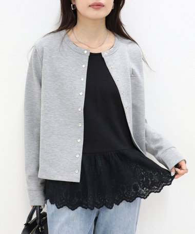 レースドッキングタンクトップ