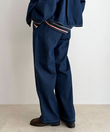 【GEVACO/ゲバコ】デニムイージーパンツ