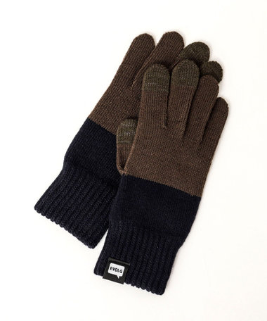 ［WEB限定 SPECIAL SALE！］【EVOLG/エヴォログ】2TON ニットグローブ LET2364