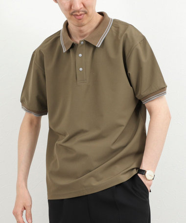 【TAION/タイオン】NON DOWN BASIC JERSEY HARF SLEEVE POLO 26SS