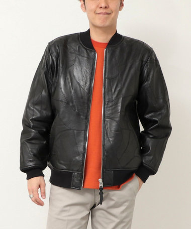 パッチワークレザーMA-1（5-0828-5-54-001）｜NOLLEY'S LIGHT