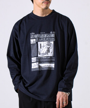 【MARUDE COTTON】フォトT ロングスリーブ