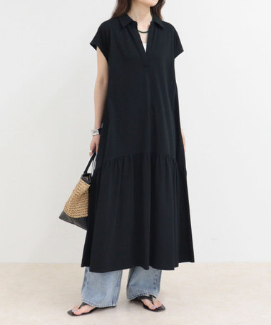 ［WEB限定 SPECIAL SALE！］ドライタッチ天竺ワンピース