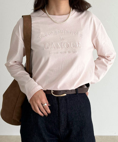 ［WEB限定 SPECIAL PRICE！］ワントーンロゴロンTシャツ