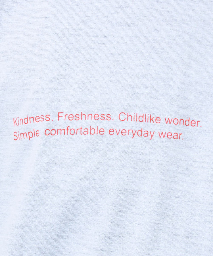 【SCREEN STARS/スクリーンスターズ】杢ボディ染め 配色ロゴ クルーネックカラーＴシャツ