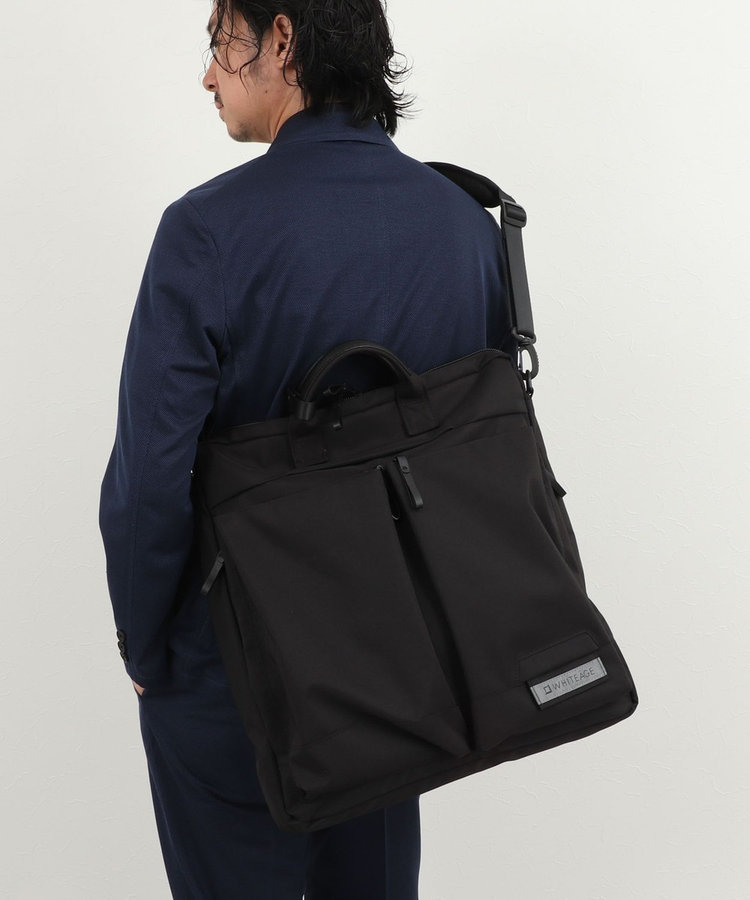 【WHITEAGE/ホワイタージュ】MOD.NAVY Helmet Bag L