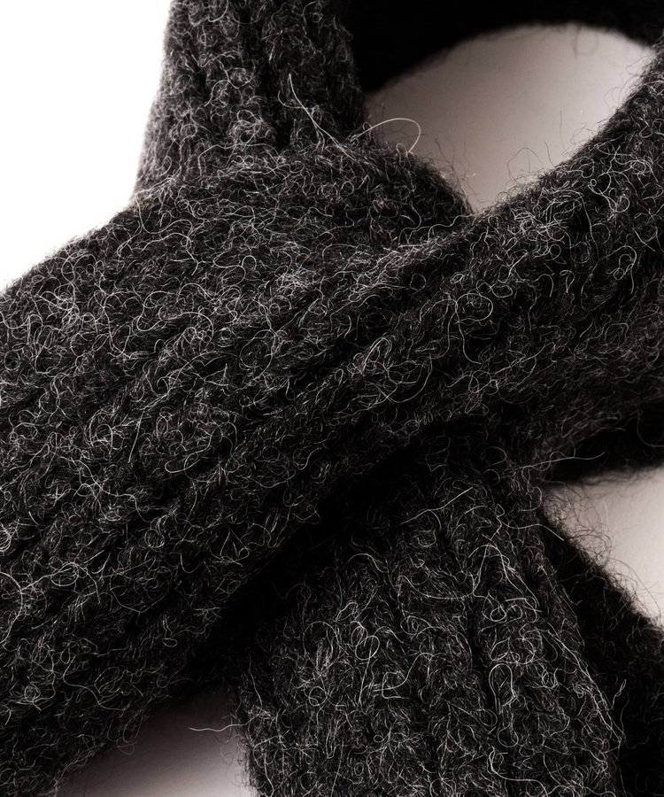【BATONER/バトナー】FLUFFY HOLE MUFFLER 17 BN-25FI-011