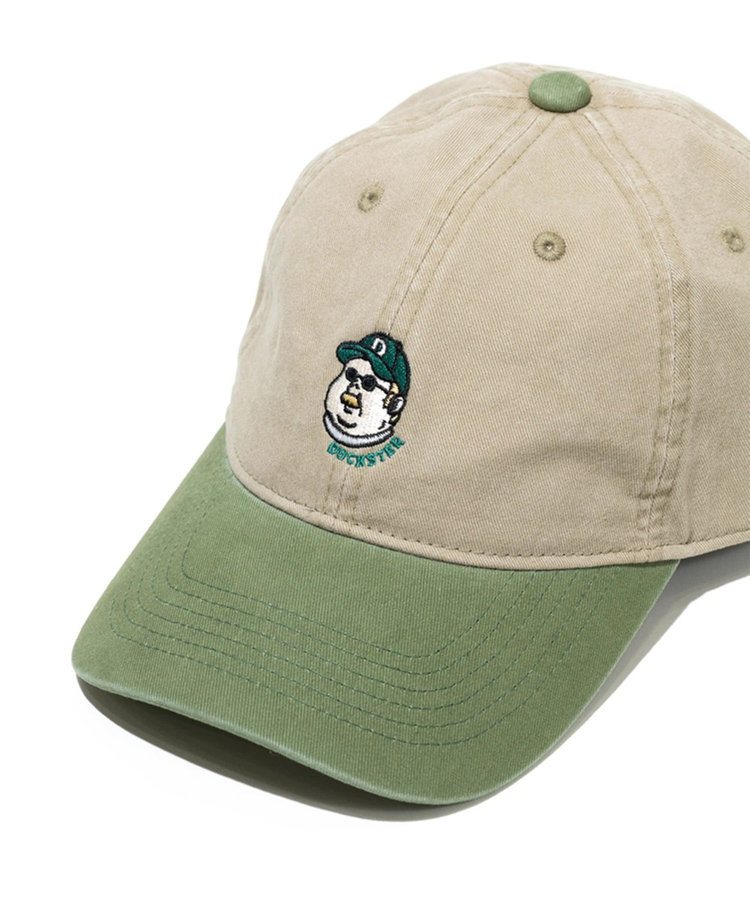【Duckster/ダックスター】配色洗いツイルキャップ