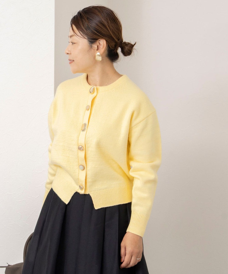 【TORRAZZO DONNA】【林(mayumi_nol)別注】別注ビジューカーディガン