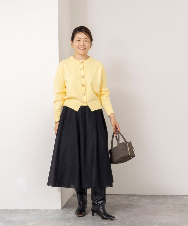【TORRAZZO DONNA】【林(mayumi_nol)別注】別注ビジューカーディガン