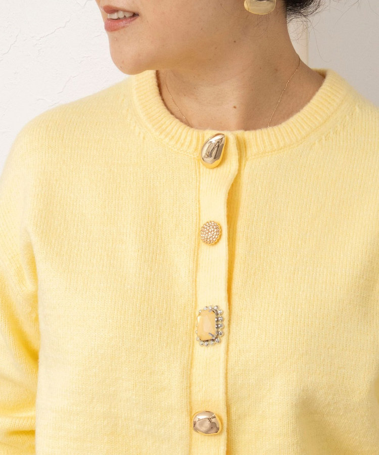 【TORRAZZO DONNA】【林(mayumi_nol)別注】別注ビジューカーディガン