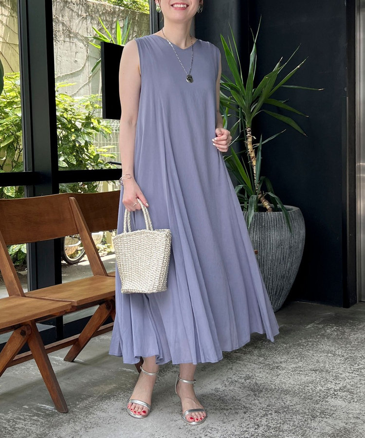 美品✨【NOLLEYS】麻調シアー2WAYパネルフレアワンピース NOLLEY'S｜麻調シアー2WAYパネルフレアワンピース | Rakuten