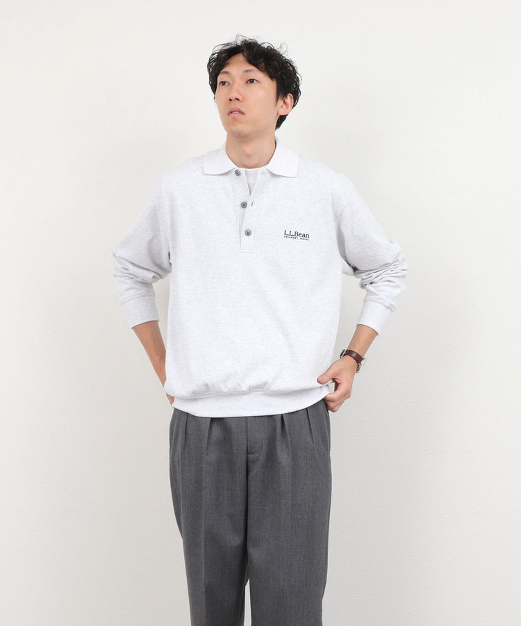【L.L.Bean】Portage Polo Sweatshirt ポーテージ・ポロスウェットシャツ 26AW