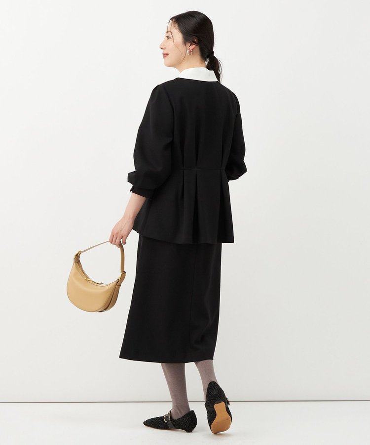 【一部店舗＆WEB限定アイテム】《セットアップ対応》ウォッシャブルウールライクAラインスカート