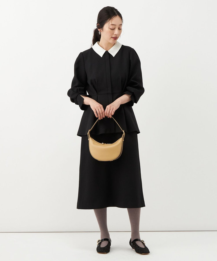 【一部店舗＆WEB限定アイテム】《セットアップ対応》ウォッシャブルウールライクAラインスカート