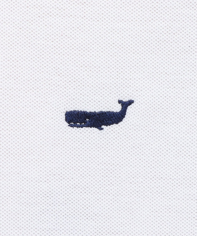［WEB限定 SPECIAL SALE！］【BECシリーズ】【WEB限定】《ビジカジ対応》クジラ刺繍 ドライカノコユーティリティポロシャツ 26SS