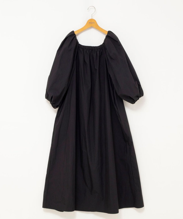 【WEB限定】ウォッシャブルボリュームスリーブワンピース