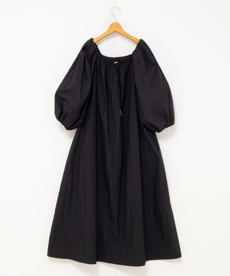 【WEB限定】ウォッシャブルボリュームスリーブワンピース