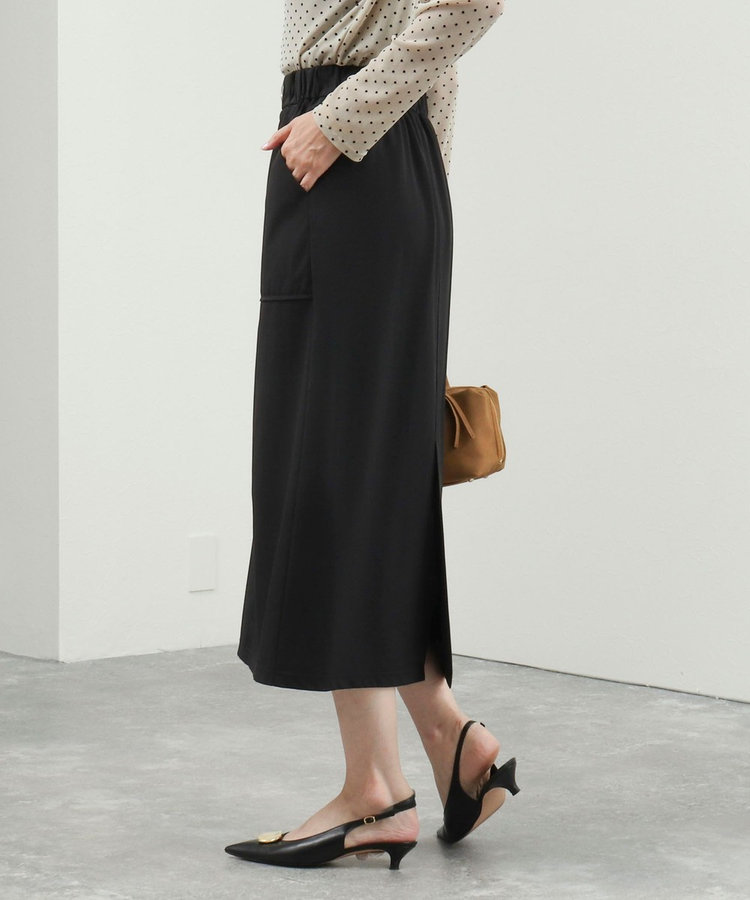 《セットアップ対応》CICA配合サークルストレッチスカート
