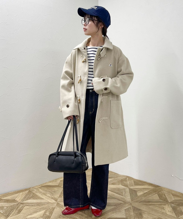 【GEVACO】メルトンダッフルコート