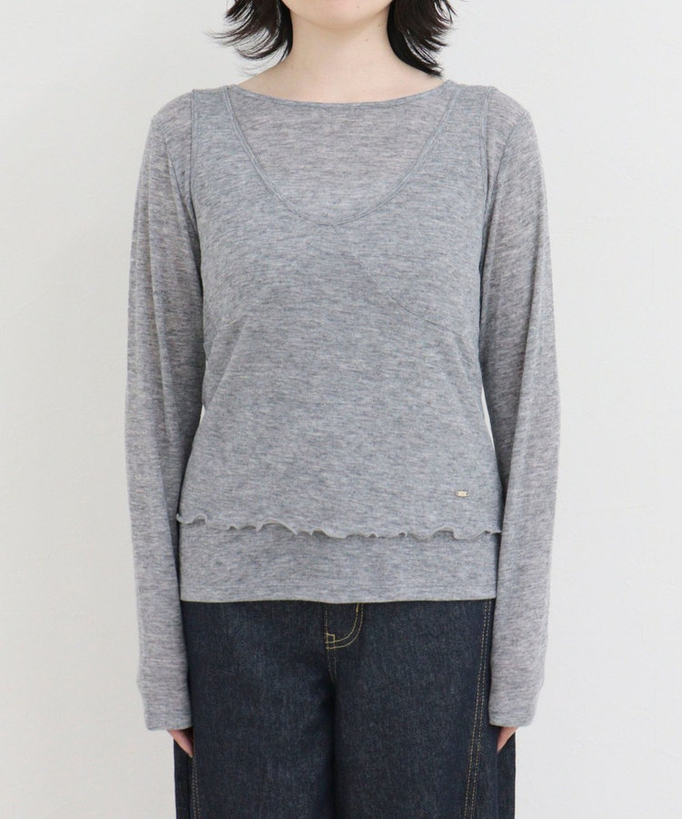 レイヤードタンクセットロンTシャツ
