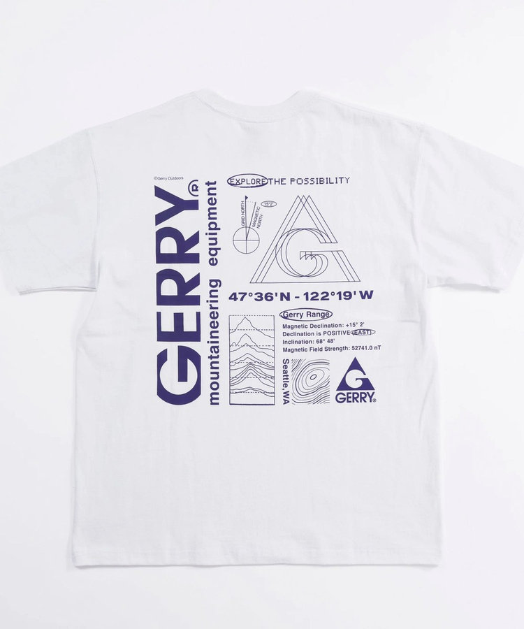 ［WEB限定 SPECIAL SALE！］【GERRY/ジェリー】7.5oz Heavy Jersey S/S Graphic Tee